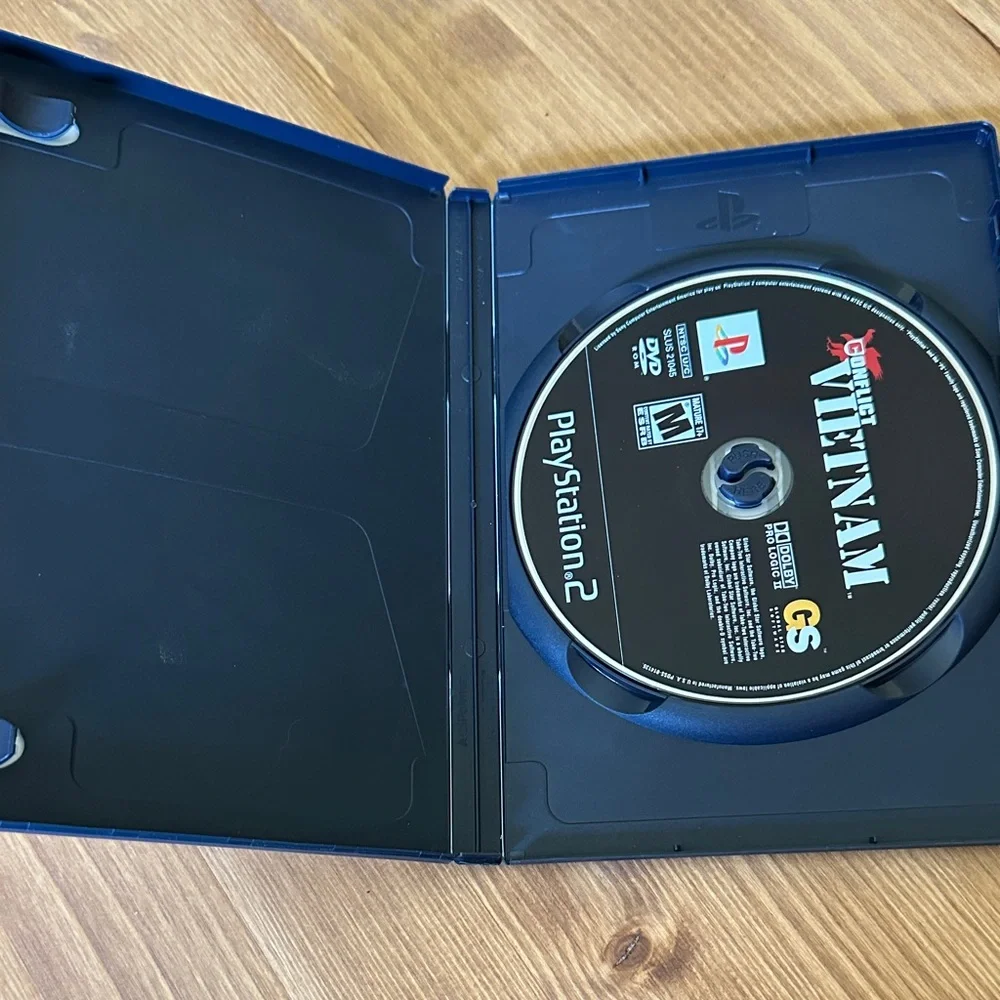 Sony PlayStation 2 Conflict: Vietnam — Black & White Cover Art